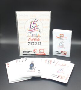 Coca-Cola / Postcards & Card Game 15th Anniversary China Club Image