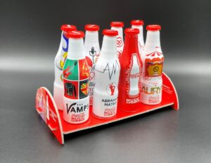 Coca-Cola / Mini Aluminium Bottles Music Experience Set Of 8 Image