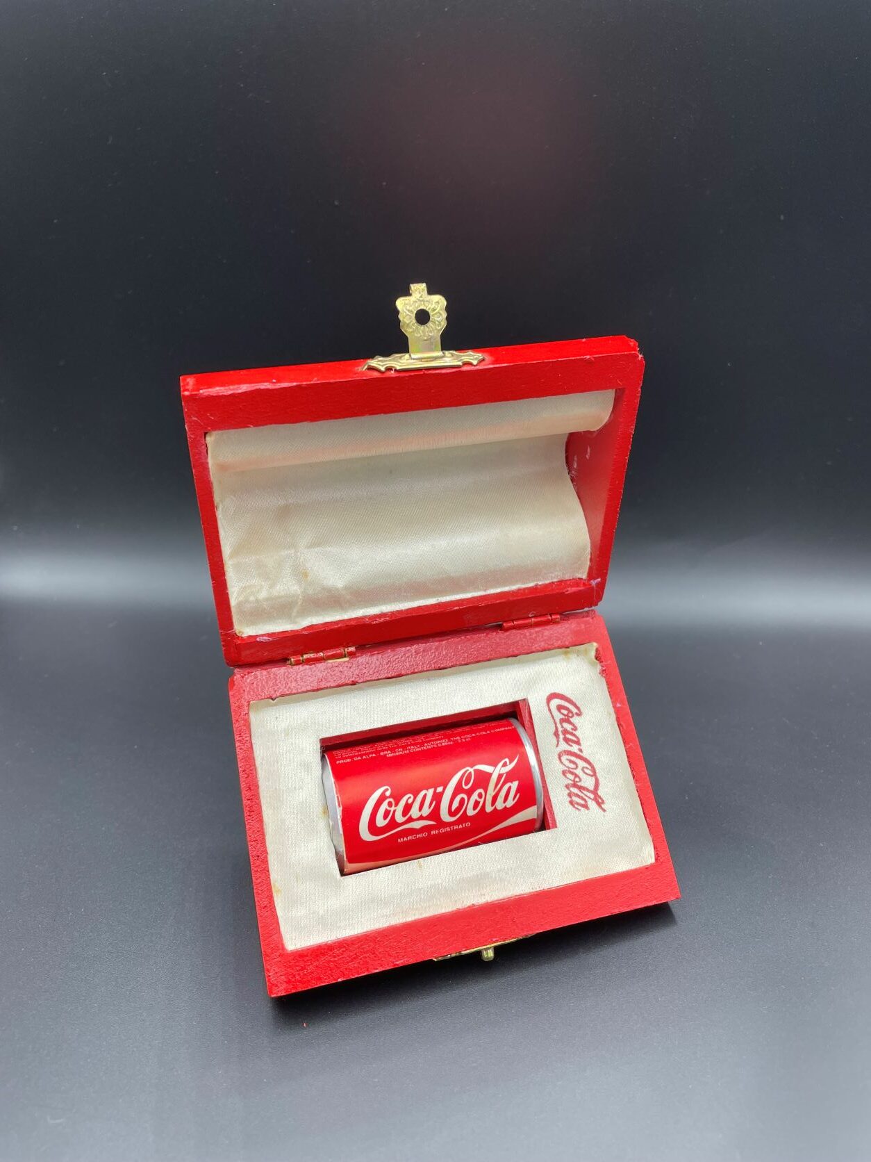 Coca-Cola / Mini Can Wooden Box Image