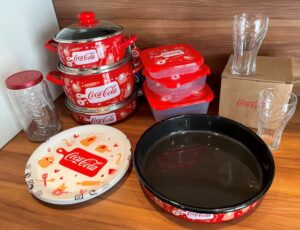 Coca-Cola / Enamel Cookware Set Image