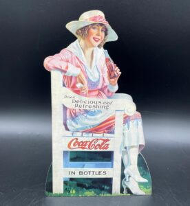 Coca-Cola / Greetings Card / Cardboard Display Image