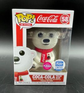 Coca-Cola / Funko Pop! Polar Bear Flocked #58 Image