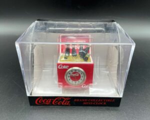 Coca-Cola / Brand Collectible Mini-Clock / Bottle Cooler Image