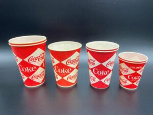 Coca-Cola / Wax Paper Cups / Diamond Image