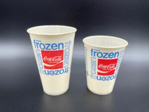 Coca-Cola / Wax Paper Cups / Enjoy Frozen Image