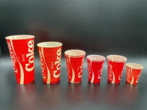 Coca-Cola / Wax Paper Cups Image