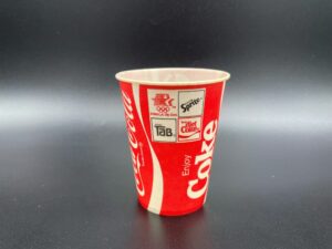 Coca-Cola / Wax Paper Cup / 1980 L.A. Olympic Committee Image