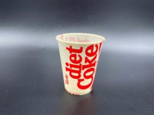 Coca-Cola Diet / Wax Paper Cup / Taste Diet Coke Image