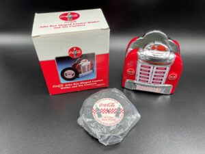 Coca-Cola / Shaped Coaster / Holder And Six Coasters Image