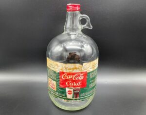 Coca-Cola / One Gallon Glass Bottle / 1960s Image