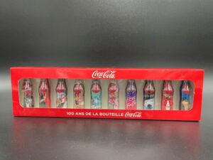 Coca-Cola / Mini Aluminium Bottles / 100 Ans De La Bouteille / Box Image