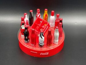 Coca-Cola / Mini Aluminium Bottles / Rotating Display Image