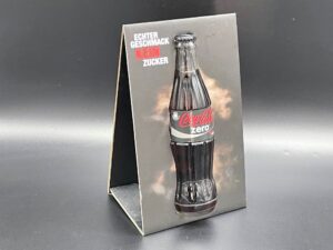 Coca-Cola Zero / Glass Bottle With Display Image