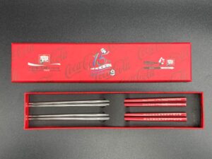 Coca-Cola / Metal Chopsticks / 15th Anniversary China Collectors Club Image