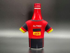 Coca-Cola / Personalized Football Bottle Sleeve Image