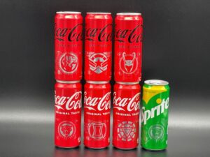 Coca-Cola / Marvel Avengers / Can / Set Of 7 Image