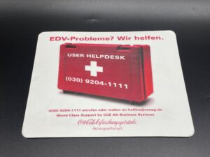 Coca-Cola / Mouse Pad / User Helpdesk Image