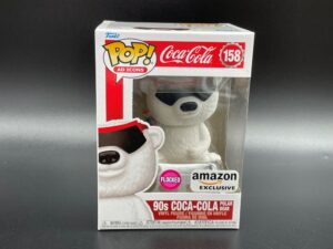 Coca-Cola / Funko Pop! 90s Polar Bear #158 / Flocked / Amazon Image