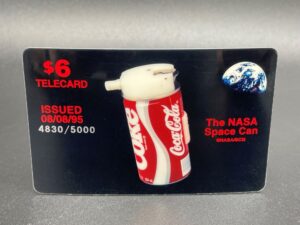 Coca-Cola / The NASA Space Can / $6 Telecard Image