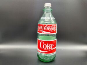 Coca-Cola / 67.6 Oz. Size / 2 Liter / Glass Bottle Image