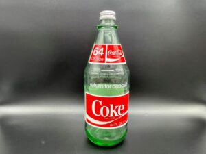 Coca-Cola / 64 Oz. Size / Glass Bottle Image