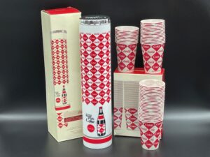 Coca-Cola / Cup Dispenser And Cups / Things Go Better With Coke Image