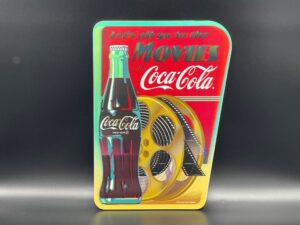 Coca-Cola / 3D Plastic Sign / Movies With Coca-Cola Image