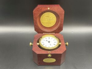 Coca-Cola / Table Clock / Wooden Case Image