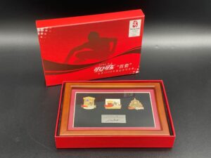 Coca-Cola / Pin Set Framed / Olympics Beijing 2008 Image