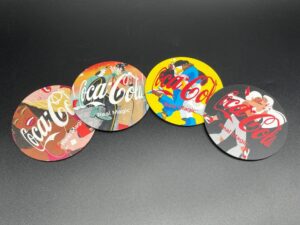 Coca-Cola / Coasters Set / Real Magic / Set Of 4 Image