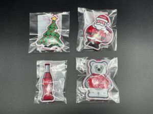 Coca-Cola / Christmas Tree Decorations / By Trudi / Set Of 4 Image