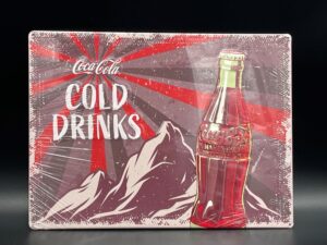 Coca-Cola / Metal Sign / Cold Drinks Image