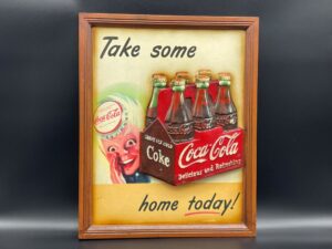 Coca-Cola / 3D Wood Picture / Take Some Home Today! / Sprite Boy Image