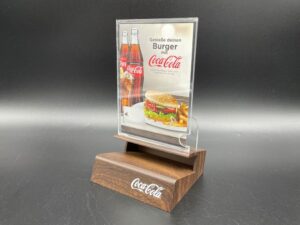 Coca-Cola / Table Stand for Cardboard Coasters Image