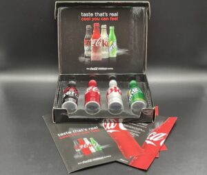 Coca-Cola / Aluminium Bottle Set / Regular, Zero, Diet & Sprite / Box Image