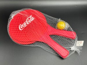 Coca-Cola / Ping Pong Paddles Plastic / Red Image