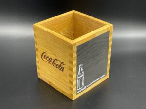 Coca-Cola / Cutlery Box / Wood Image