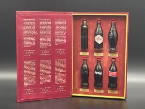 Coca-Cola / The Evolution Of Contour Bottle / Mini Bottle Set / Book Image