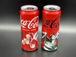 Coca-Cola / Regular & Zero / Christmas Santa / Cans Image