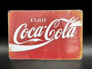 Coca-Cola / Metal Sign / Enjoy Coca-Cola Image