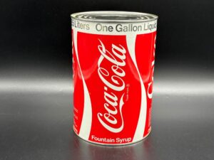 Coca-Cola / One Gallon Liquid / Fountain Syrup / Can Image