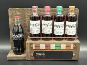 Coca-Cola / Signature Mixers / Wooden Display Image