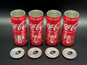 Coca-Cola / Marvel Avengers / Unfinished Cans With Lids Image