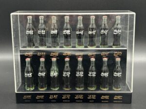 Coca-Cola / Mini Bottle Set Of 16 / Acryl Display Image