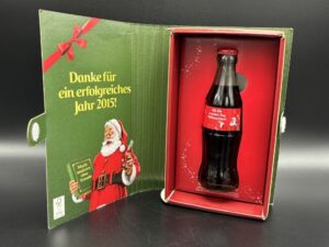 Coca-Cola / Santa Glass Bottle / Book Box Image