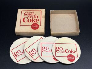 Coca-Cola / Coasters Set / Things Go Better With Coke / Set Of 4 Image