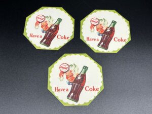 Coca-Cola / Sprite Boy Paper Coasters / Have A Coke / Green Image