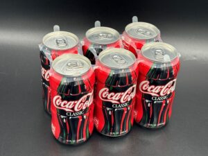 Coca-Cola / Coca-Cola Classic Contour Can / 6 Pack Image