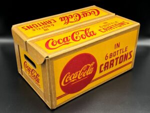 Coca-Cola / Cardboard Box / In 6 Bottle Cartons Image