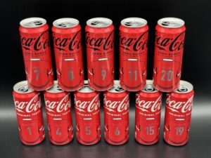 Coca-Cola / Zero / UEFA EURO 2024 / Can / Set Of 11 Image